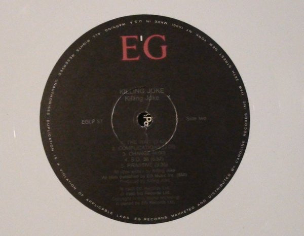 Killing Joke : Killing Joke (LP,Album,Reissue)