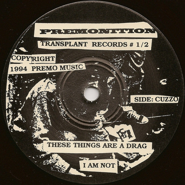 In/Humanity / Premonition (10) : Nervous Laughter 1/2 E.P. / Cuzzo (7",33 ⅓ RPM,EP,Repress)