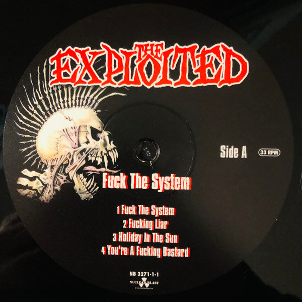 Exploited, The : Fuck The System (LP,Album,Reissue)