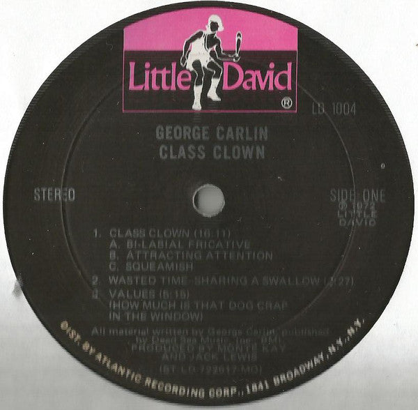 George Carlin : Class Clown (LP,Album)
