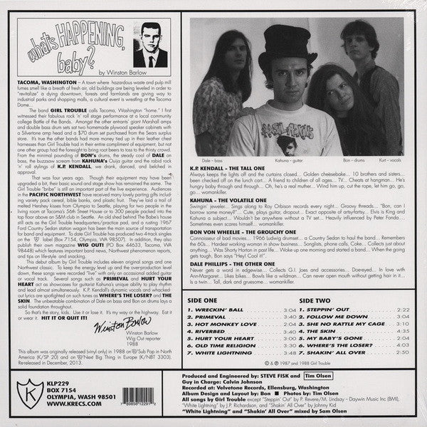 Girl Trouble : Hit It Or Quit It (LP,Reissue)