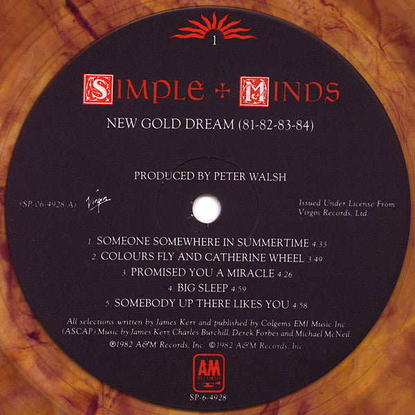 Simple Minds : New Gold Dream (81-82-83-84) (LP,Album,Limited Edition)