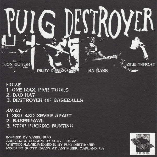 Puig Destroyer : Puig Destroyer (7",45 RPM,Repress)
