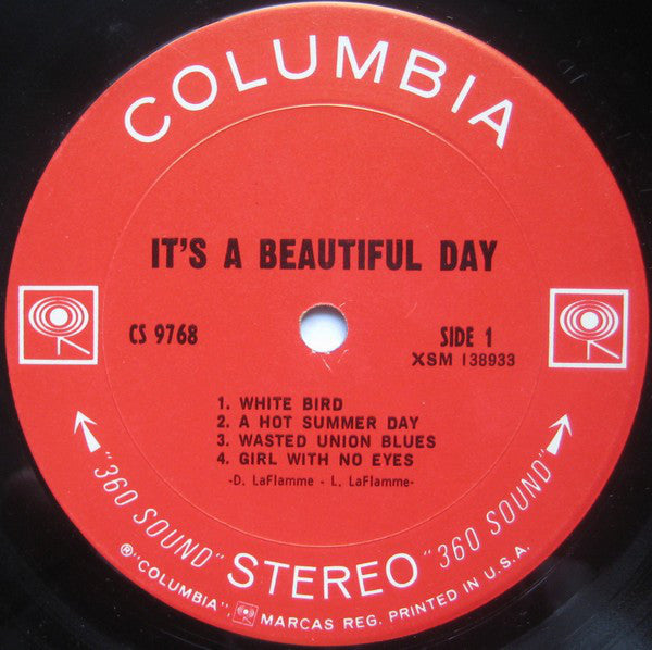 It's A Beautiful Day : It's A Beautiful Day (LP,Album,Stereo)