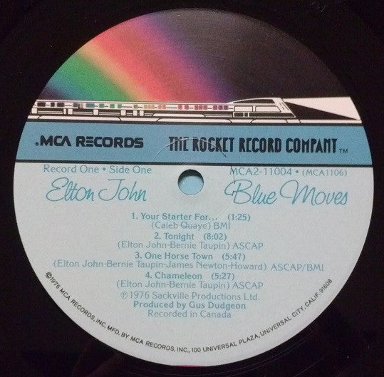 Elton John : Blue Moves (LP,Album)