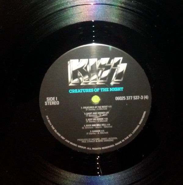 Kiss : Creatures Of The Night (LP,Album,Reissue)