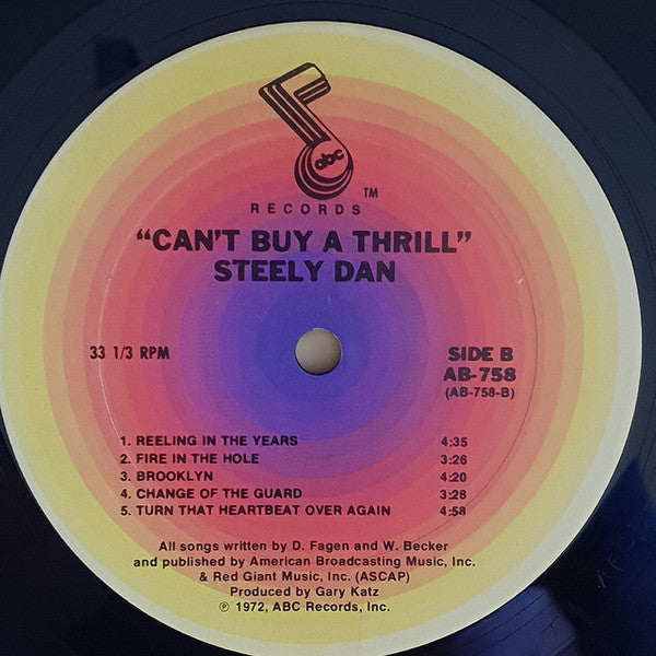 Steely Dan : Can't Buy A Thrill (LP,Album,Reissue)