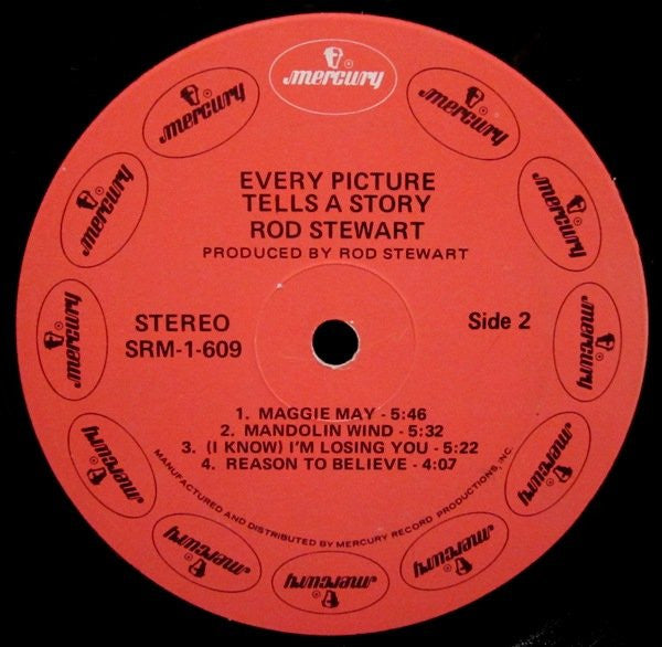 Rod Stewart : Every Picture Tells A Story (LP,Album,Repress)