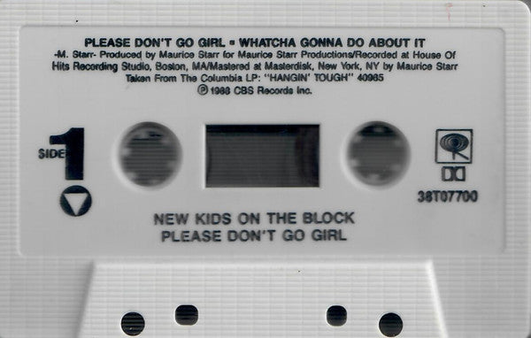 New Kids On The Block : Please Don't Go Girl (Single)