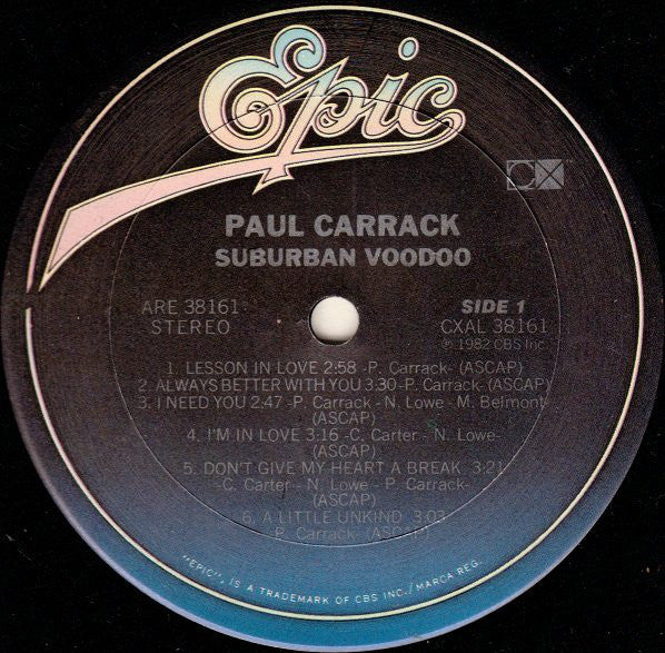 Paul Carrack : Suburban Voodoo (LP)