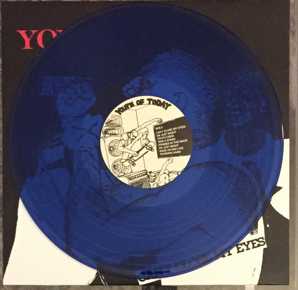 Youth Of Today : Can't Close My Eyes (LP,Album,Limited Edition,Reissue,Remastered)
