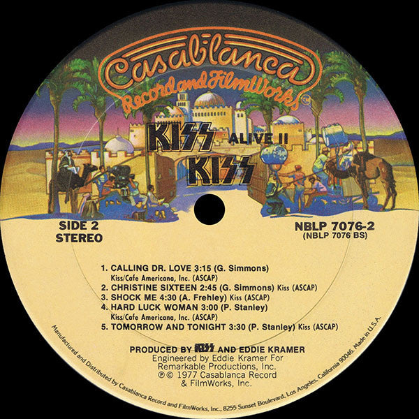 Kiss : Alive II (LP,Album)