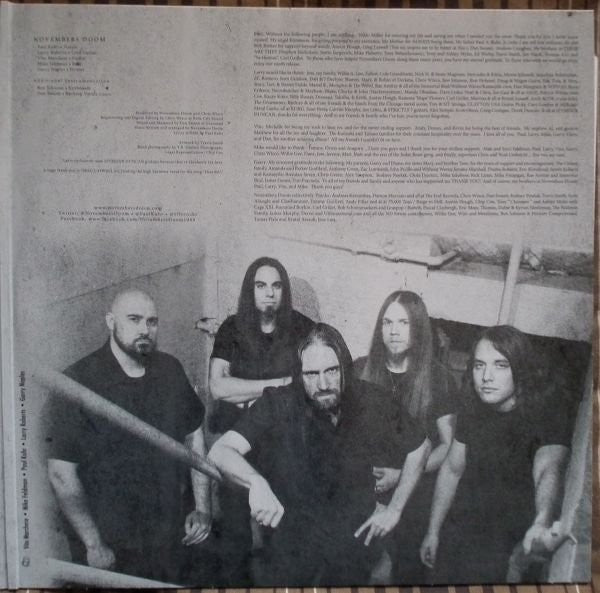 Novembers Doom : Bled White (LP,Album)