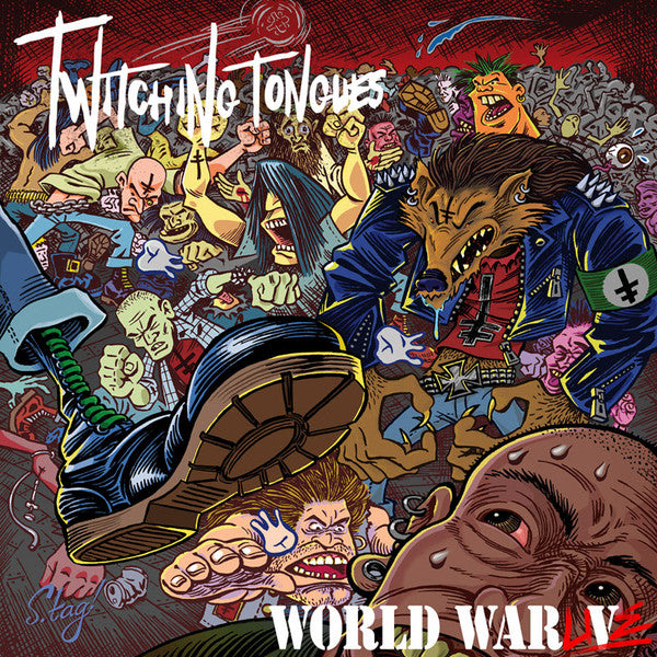 Twitching Tongues : World War Live (LP,Limited Edition)