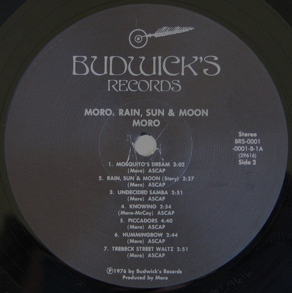 Moro (7) : Rain, Sun & Moon (LP,Album,Stereo)