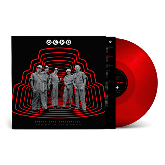 DEVO / ENERGY DOME FREQUENCIES: SONGS FROM THE DEVO DOCUMENTARY RED VINYL