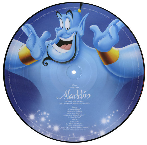 Various : Songs From Aladdin (LP,Album,Picture Disc)