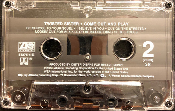 Twisted Sister : Come Out And Play (Album,Reissue)