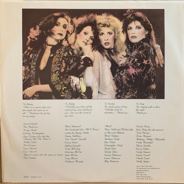 Stevie Nicks : The Wild Heart (LP,Album,Club Edition,Stereo)
