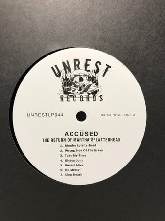 Accüsed, The : The Return Of Martha Splatterhead (LP,Album,Reissue)