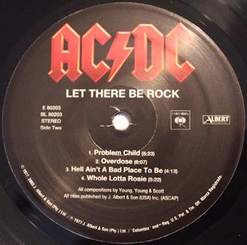 AC/DC : Let There Be Rock (LP,Album,Reissue,Remastered,Stereo)