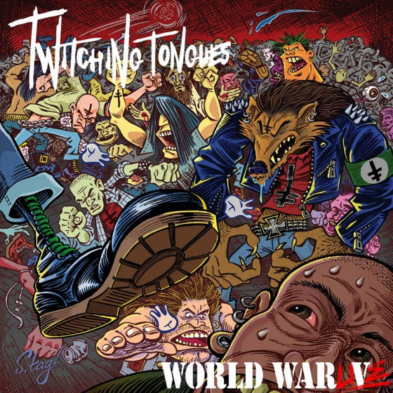 Twitching Tongues : World War Live (LP,Limited Edition)