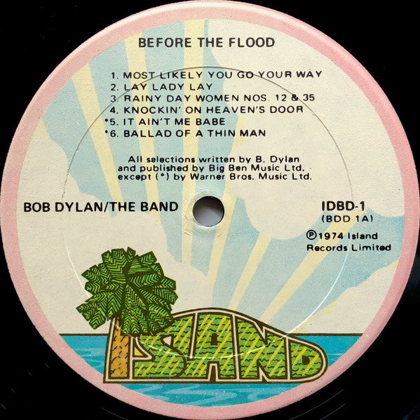 Bob Dylan / Band, The : Before The Flood (LP,Album)