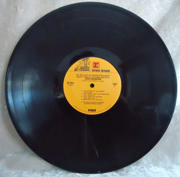 John Renbourn : Sir John Alot Of Merrie Englandes Musyk Thyng & Ye Grene Knyghte (LP,Album,Repress,Stereo)