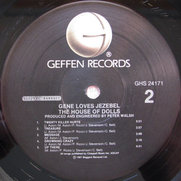 Gene Loves Jezebel : The House Of Dolls (LP,Album)