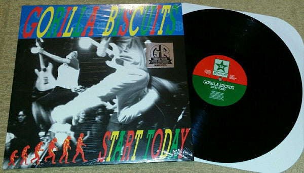 Gorilla Biscuits : Start Today (LP,Album,Reissue)