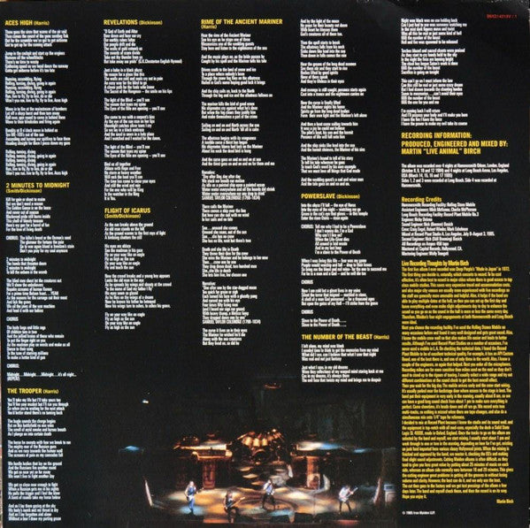 Iron Maiden : Live After Death (LP,Album,Reissue,Stereo)