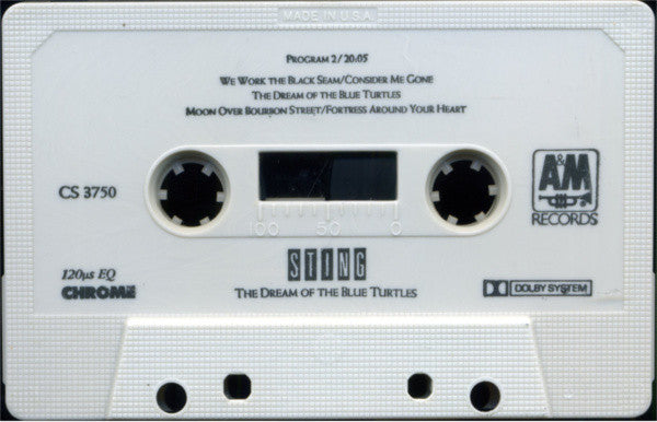 Sting : The Dream Of The Blue Turtles (Album)