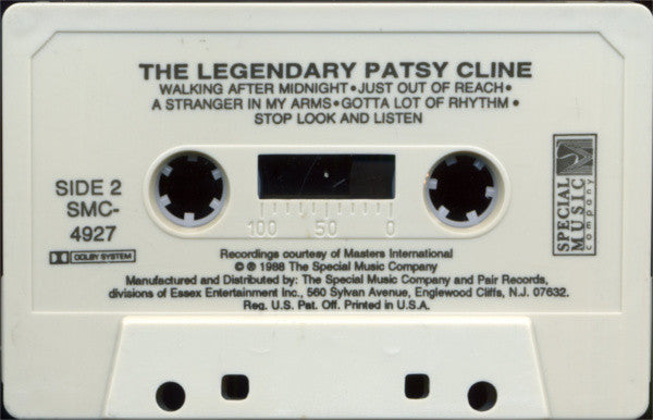 Patsy Cline : The Legendary Patsy Cline (Compilation)