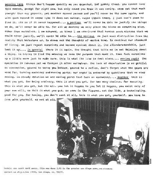 Heroin (3) : Heroin (12",45 RPM)