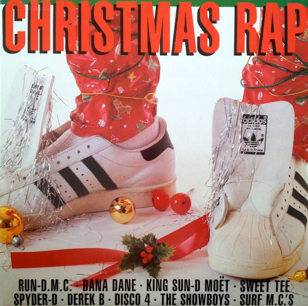 Various : Christmas Rap (LP,Compilation,Limited Edition,Reissue)