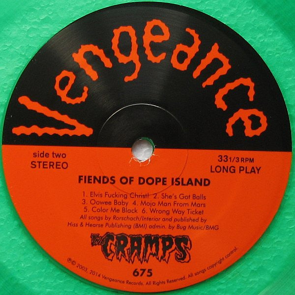 Cramps, The : Fiends Of Dope Island (LP,Album,Limited Edition,Reissue)