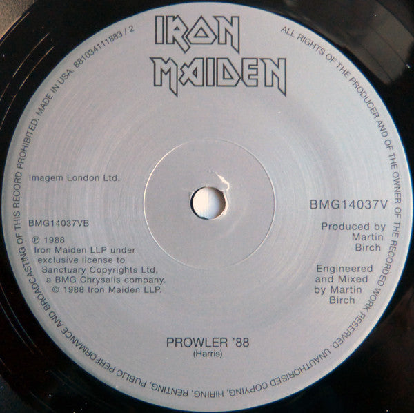 Iron Maiden : The Evil That Men Do (7",45 RPM,Single,Limited Edition,Reissue)