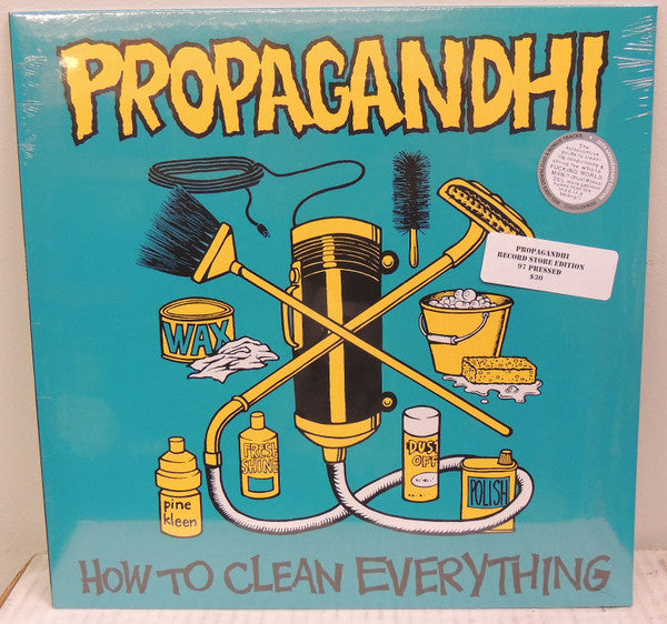Propagandhi : How To Clean Everything (LP,Album,Limited Edition,Reissue,Remastered)