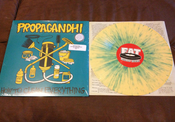 Propagandhi : How To Clean Everything (LP,Album,Limited Edition,Reissue,Remastered)