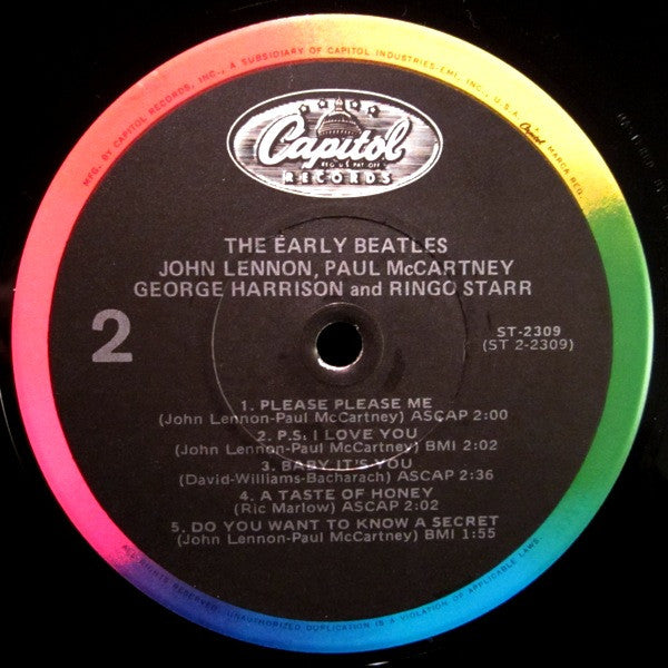 Beatles, The : The Early Beatles (LP,Compilation,Reissue)