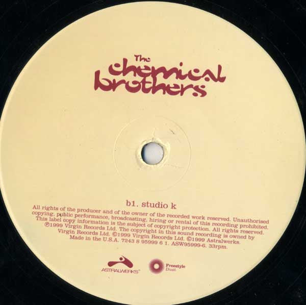 Chemical Brothers, The : Let Forever Be (12",33 ⅓ RPM)