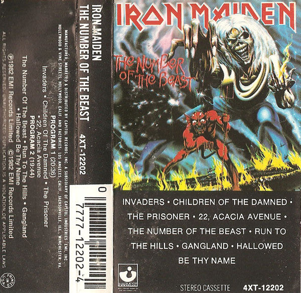 Iron Maiden : The Number Of The Beast (Album)