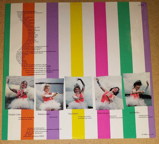 Go-Go's : Vacation (LP,Album)