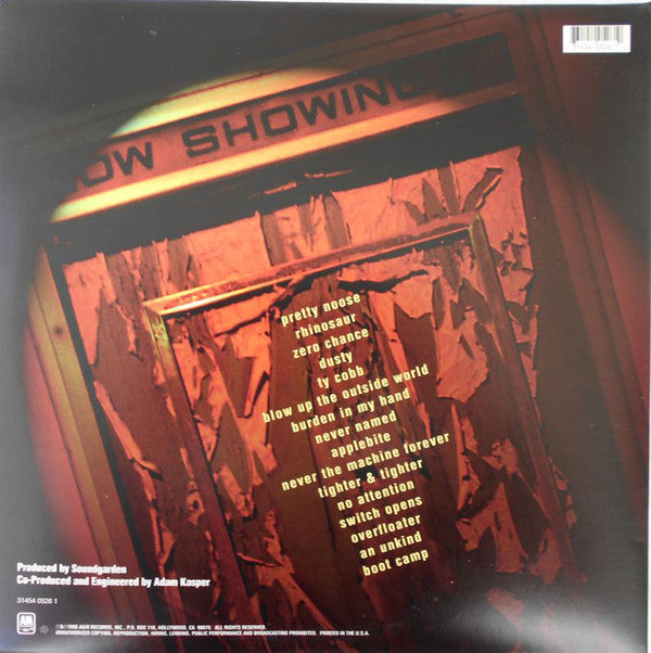 Soundgarden : Down On The Upside (LP,Album,Limited Edition,Stereo)