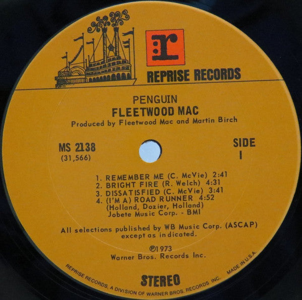 Fleetwood Mac : Penguin (LP,Album,Stereo)