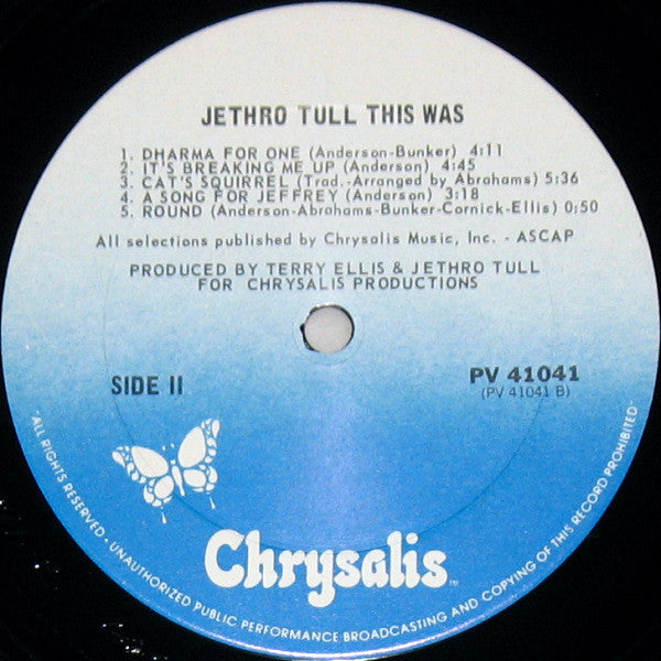 Jethro Tull : This Was (LP,Album,Reissue,Stereo)