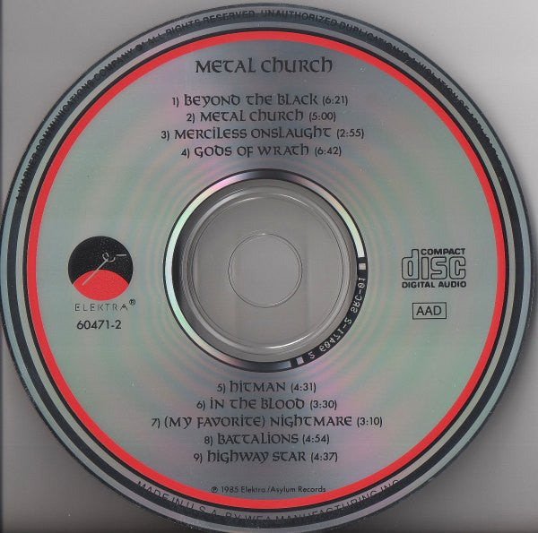 Metal Church : Metal Church (Album)