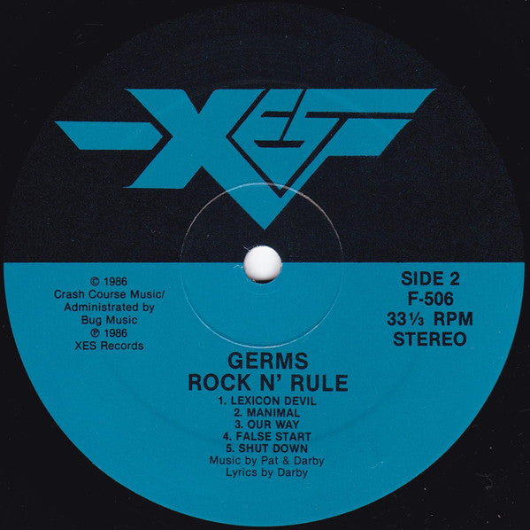 Germs : Rock N' Rule (LP)