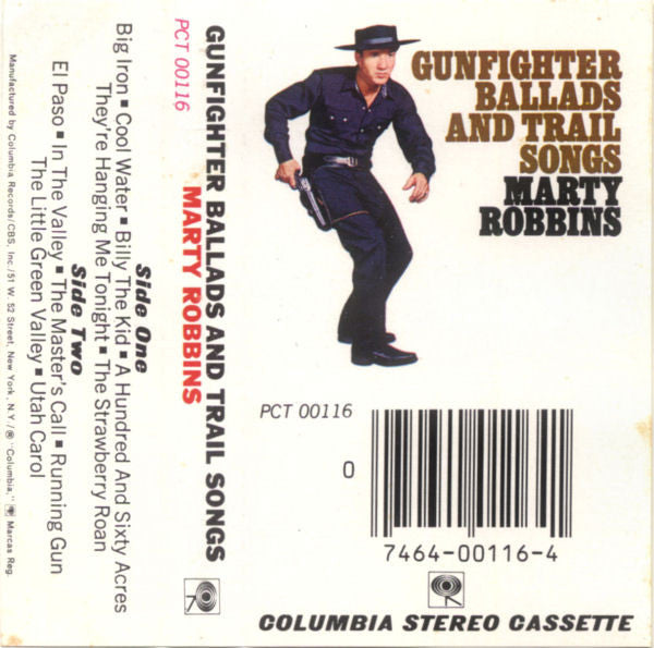 Marty Robbins : Gunfighter Ballads And Trail Songs (Album,Reissue)