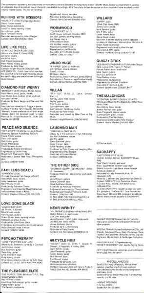 Various : Seattle Music Scene Volume 2 (Compilation)